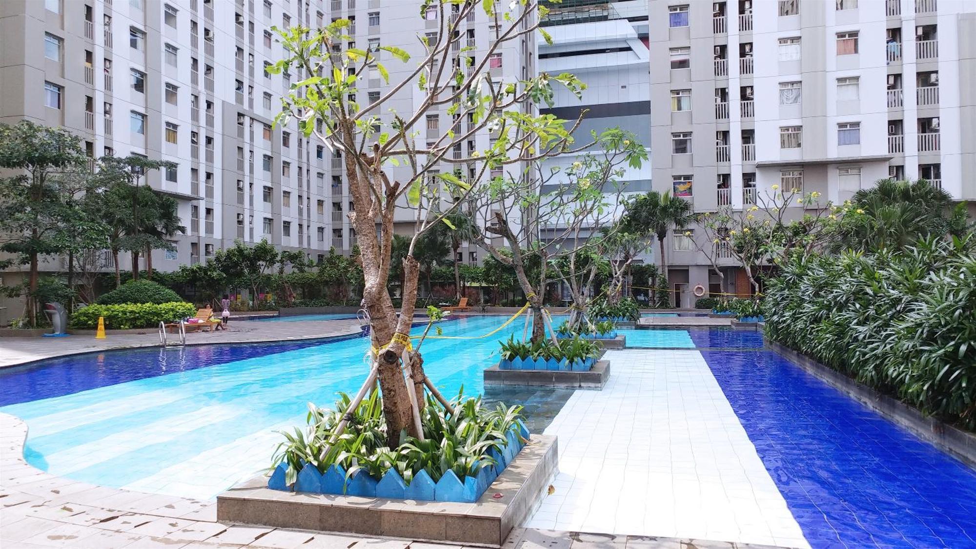 2Br Cozy At Green Bay Pluit Apartment Baywalk By Travelio Jakarta Ngoại thất bức ảnh